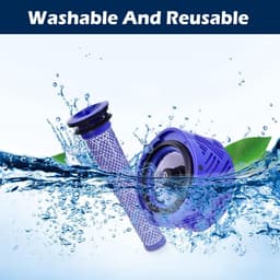 6-stucks vervangende HEPA-filters voor voor- en na-motor voor Dyson V6 DC58 DC59 DC62 DC72 DC74 SV03 SV04 SV05 SV06 SV07 SV08 SV09 Absolute Animal Motorhead stofzuiger — thumbnail 3