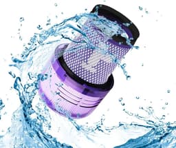 Geschikt voor Dyson V12 Detect Slim Absolute 3 HEPA-filters, vervangingsfilteraccessoires voor Dyson V12 stofzuigers, wasbaar. — thumbnail 3