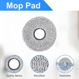 Geschikt voor Ecovacs Deebot T50 Pro Omni/T50 Omni Gen2/T50 Omni/T50 stofzuigeraccessoires: reinigingspad, HEPA-filter, stofzuigerzak — thumbnail 5