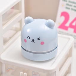 Mini Stofzuiger - Desktop Cleaner - Bureau Schoonhouden - Oplaadbaar Ontwerp - 1 Stuk - Roze — thumbnail 5
