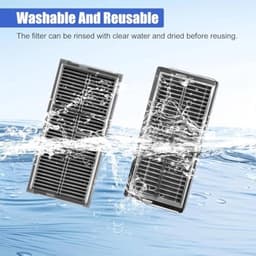 PromoHome HEPA-filters voor Dreame L10s Pro Ultra Heat, L10s Ultra Gen 2, L40s Ultra CE, L40 Ultra AE4, X40 Ultra Complete, X40 Master, L40 Ultra, X30 Ultra, Mova P50 Pro Ultra, E30 Ultra Robotstofzuiger - Set van 2 — thumbnail 5