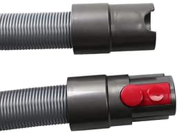 Dailygoods - Dailygoody - Flexibele Verlengslang - Compatibel met Dyson V8 V7 V10 - 52-150 cm - Grijs - Stroomlijn je schoonmaakervaring - Geschikt voor alle Dyso — thumbnail 3