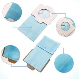 Set van 10 Stofzuigerzakken voor Diverse Makita Modellen - Accessoires voor Stofzuigers, Vervangbare Stofzakken, Hoge Kwaliteit en Duurzaam Gebruik — thumbnail 3