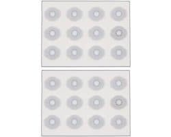 Watertankfilter - Watertankfilterverbinding - Geschikt voor Roborock-stofzuigrobots S50, S51, S52 en S55 - 2 sets met in totaal 24 stuks