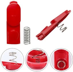 Dailygoody - Set van 2 veervergrendelingsknoppen - Reserveonderdelen Stofzuiger - Blauw - Geschikt voor Dyson V7 V8 V10 V11 V15 - Hoge kwaliteit en du... — thumbnail 3