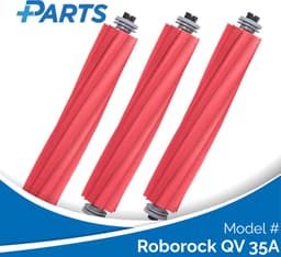 Roborock QV 35A Borstels (3 Stuks, Plus.Parts® alternatief voor 8.02.0079) — thumbnail 1