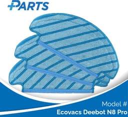 Ecovacs Deebot N8 Pro Dweilpads (3 Stuks, Plus.Parts® alternatief voor D-CC3I) — thumbnail 1