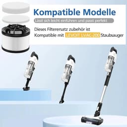 Geschikt voor HEPA-filter voor de Levoit LVAC-200 draadloze stofzuiger — thumbnail 2