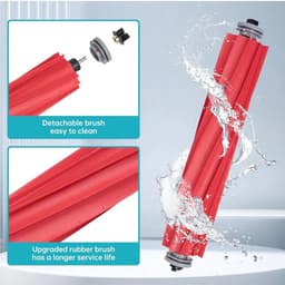 Vervangingsset voor Roborock S7 / S7 Plus / S7 MaxV / MaxV Ultra – 2 Hoofdborstels, 6 Zijborstels, 4 Filters, 4 Dweillappen & Reinigingshulpmiddel — thumbnail 5