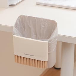 Kleine stofpan bezem - Mini kruimelset - Tafel schoonmaken - Zachte dichte borstels - 16 x 17 x 7.5 cm — thumbnail 3
