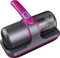 Matras Stofzuiger - Mijt Verwijderaar - Hygiënisch Slapen - Draadloze Werking - 22.5 cm Lengte - Grijs Paars — thumbnail 1