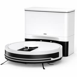Jensaro Robotstofzuiger Met Dweilfunctie - LIDAR Laser Navigatie - 3000Pa Robotstofzuiger - Automatische Leegfunctie - Wit — thumbnail 1