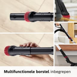 Bosch ProSilence BGB6SIL0L Serie 6 - Stofzuiger met zak - 12mtr bereik - Voetverlichting - HEPA hygienefilter - 66db - Afstandsbediening in handvat - Wit — thumbnail 4
