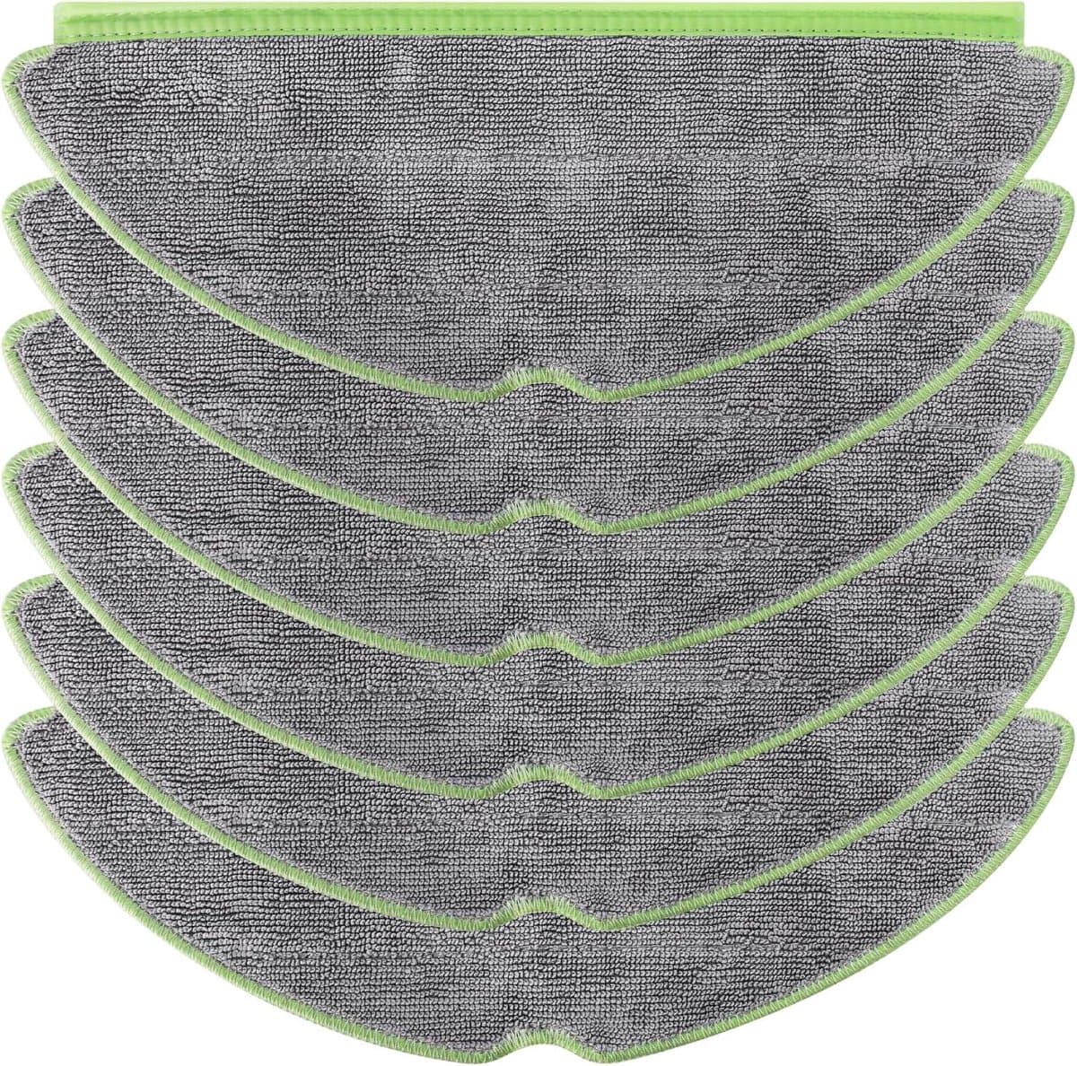 6 stuks Dweilpad vervanging voor iRobot Roomba 205 DustCompactor Combo robotstofzuiger - langdurig gebruik - wasbaar - reserveonderdelen - 30.5*12 cm — afbeelding 1