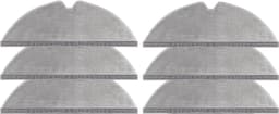 6 stuks Dweilpad vervanging voor Dreame D20 / D20 Pro Plus robotstofzuiger, accessoires, wisserdoek, pads, robotstofzuiger, reserveonderdelen, langdurig gebruik, wasbaar, reserveonderdelen — thumbnail 1