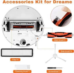 12-delige accessoire set Geschikt voor de Dreame D9, D9 Max, D9 Pro en L10 Pro stofzuigers. — thumbnail 2