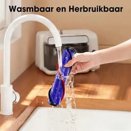 Stofzuigerborstel - Aangedreven Zuigmond Geschikt voor Dyson Steelstofzuiger V8,V10,V11,V15,G5 - Turbo Borstel - Vloerzuigmond - Blauw — thumbnail 4