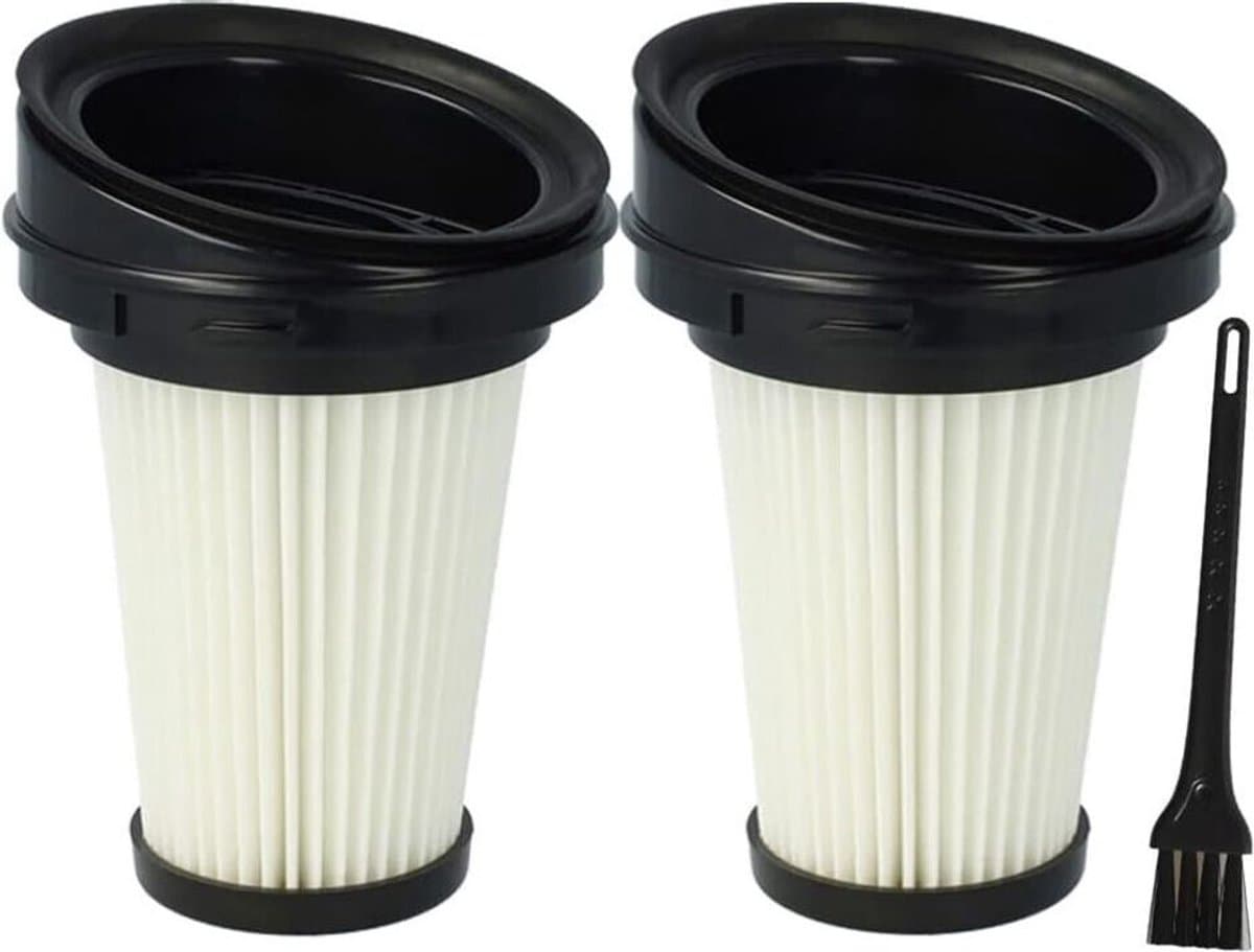 Twee wasbare vervangingsfilters Geschikt voor de Grundig Cyclonic 21.6V VCH9629 handstofzuiger. — afbeelding 1