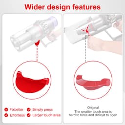 Store_8 - Stofbak Vervangende Onderdelen - Ideaal voor Dyson V10 V11 V12 V15 Outsize - Duurzaam en Gebruiksvriendelijk - Rood - Stofzuiger Accessoi... — thumbnail 5