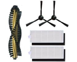Geschikt voor ILIFE A4 A4S Robotstofzuiger Accessoires Hoofdzijborstel HEPA-filter