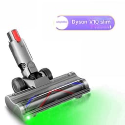 Geschikt voor Dyson V10slimV12slim stofzuiger accessoires zachte zuigerborstel voor stofzuigers vloerborstel voor stofzuigers accessoires voor vervanging, lichtgewicht vloerborstel met directe aandrijving 1 stuk — thumbnail 1