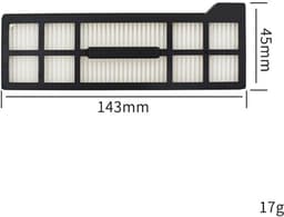 28stuks - Stofzuiger accessoireset - Accessoireset geschikt voor Eufy X10 Pro Omni Robotstofzuiger - 2x Hoofdborstel - 6x stofzak- 4 x filter - 6 x zijborstels - 8x dweildoek - 1 reinigingsborstel - 1 schroevendraaier — thumbnail 2