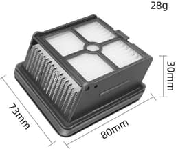 4 Onderdelen - Accessoires Set - Geschikt voor Dreame H12/H11S/H12S (2 hoofdborstels + 2 filters) — thumbnail 2
