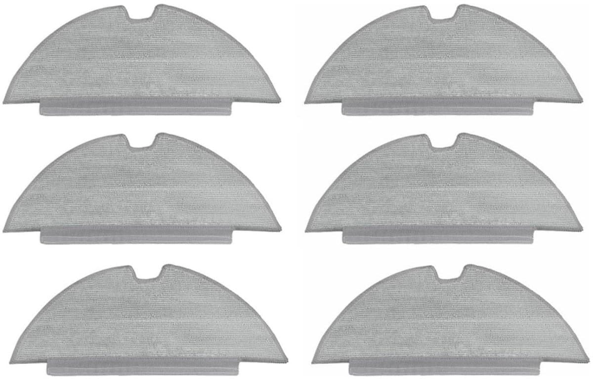 6 stuks - Dweildoek geschikt voor Eufy RoboVac L35 Robot - Dweildoek - Vervangende Filter Kit Dweil Stofzuiger Onderdeel — afbeelding 1