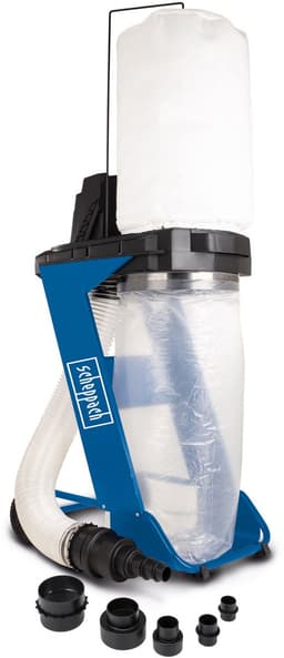 Scheppach Stofafzuiging DC500 - 550W - Spaanafzuiging voor houtspaanders en zaagsel - Incl. 4-delige adapterset - 75L — thumbnail 1