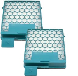 HEPA Filter - Vervangt Filter - Filter - geschikt voor Miele boost CX1 series - Vervangt 11639240 Hygiene AirClean SF HY 60 - 2 stuks - Blauw — thumbnail 1