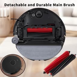 2 Stuks Afneembare Hoofdborstel geschikt voor Roborock S8/S8+/S8 Pro/G20 - Stofzuiger onderdeel - Roller Borstel - Robotstofzuiger Onderdelen — thumbnail 4