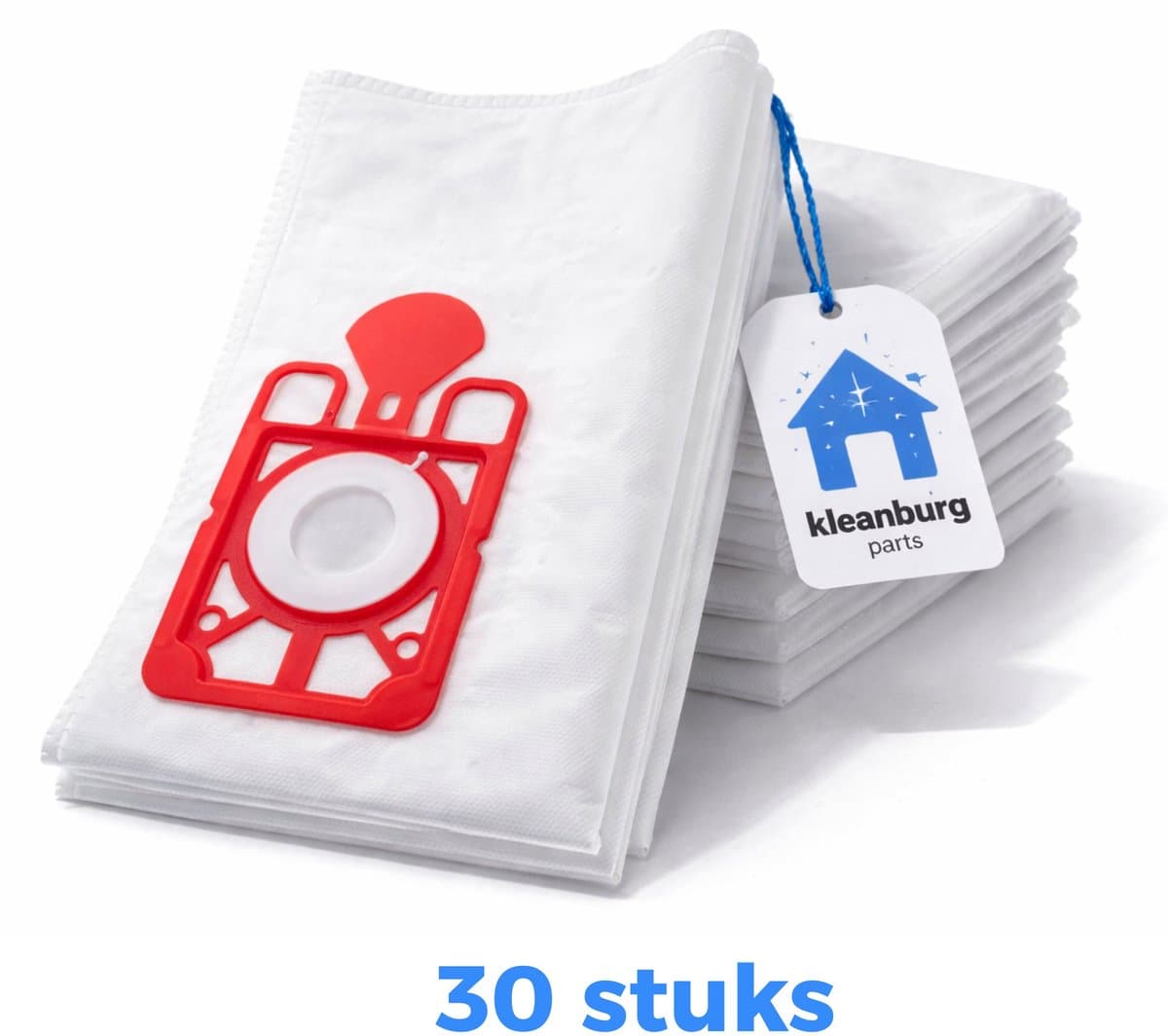 Kleanburg® - Stofzuigerzakken - Geschikt voor Numatic - Henry - Hetty - NVM 1CH - 30 stuks — afbeelding 1