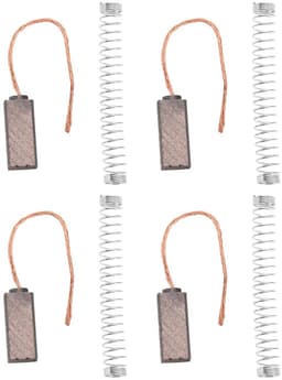 Kohlebürsten voor voertuiglichtmachine - Hoge kwaliteit vervangingsborstels - Afmeting 15,4 x 6,4 x 4,6 mm — thumbnail 1