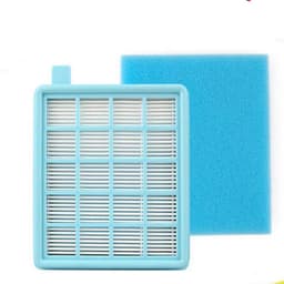 1 luchtuitlaatfilter + 1 filterkatoen - Kompatibel for Philips FC8470 FC8471 FC8472 FC8473 FC8474 FC8476 FC8477 Staubsauger HEPA-Filter Ersatz — thumbnail 1