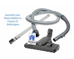 Kleanburg® Geschikt voor Miele S2000 en Classic C1 - Stofzuiger Onderdelen Set bestaande uit een telescoopbuis, stofzuigerslang en combizuigmond