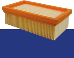 Multaparts® stofzuigerzakken (5) en HEPA vlakfilter geschikt voor Kärcher stofzuigers | Geschikt voor Kärcher WD4, WD5, WD6, MV4, MV6 serie | Set met alternatieve stofzakken 2.863-006.0 & HEPA filter 2.863-005.0 — thumbnail 2