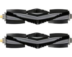 (2 stuks) Rolborstels Geschikt voor robotstofzuiger ECOVACS DEEBOT X1 Omni/ X1 Omni/ T20/ T10/ T10 Plus/ T10 Turbo/ T10 Omni, robotstofzuiger rolborstelset, vervangende onderdelen
