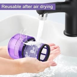 2x HEPA Filter - Geschikt voor Dyson V11, SV14 steelstofzuigers - Wasbaar - Onderdelen - Duurzaam - Premium Kwaliteit — thumbnail 2
