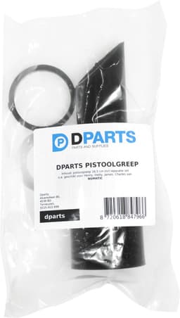 Dparts greep geschikt voor Numatic - 16,5cm - voor Henry Hetty James Charles George - pistoolgreep mof van slang - handvat - handgreep reparatie - nr. 216295 — thumbnail 2