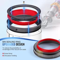Geschikt voor Verbeterde stofbak compatibel met Dyson V11 V15 SV14 SV15 SV22 stofzuigerbak, vervanging voor stofbak voor onderdeelnr. 970050-01 en onderdeelnr. 965443-01-Belle's product — thumbnail 2