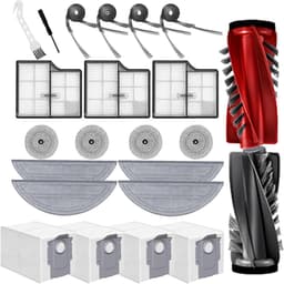JGS Premium - Reserveonderdelen set voor stofzuiger | 23-delig | Hoofdborstel, zijborstels, HEPA-filters, dweilen, stofzakken | Reinigingsborstel, schroevendraaier — thumbnail 1