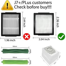 Accessoires Geschikt voor iRobot Roomba J7 / J7+, 10 stuks — thumbnail 5