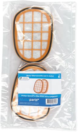 Multaparts® motorfilter wasbaar - set van 2 stuks- geschikt voor Philips steelstofzuiger | O.a. geschikt voor de SpeedPro Max Aqua 7000, SpeedPro Max Aqua 8000 serie | Alternatief filter voor CP0663/01, CP1100/01, FC5005/01 — thumbnail 2