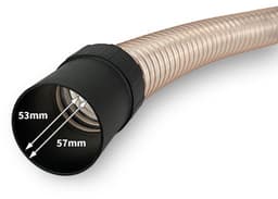 Superflex 50mm afzuigslang met zuigmond - lengte 5 meter — thumbnail 2