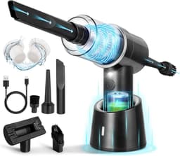 Lexium Kruimeldief snoerloos – Kruimeldief met steel – Nat&Droog – Handstofzuiger – Extreme zuigkracht – Kruimeldief snoerloos – Kruimelzuiger – Jouw ultieme schoonmaakpartner – Kruimelzuiger – Autostofzuiger – Handstofzuiger - Draadloos — thumbnail 1
