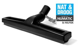 Nat & Droog Parketmond geschikt voor Numatic Henry, Hetty, James, George, Nilfisk en Taski - Vervangende 32mm Zuigmond - Wielen parket mondstuk te verwijderen voor o.a. Tegels - Geschikt voor Natzuiger / Waterzuiger / Waterstofzuiger / Bouwstofzuiger — thumbnail 1