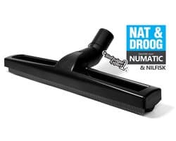 Nat & Droog Parketmond geschikt voor Numatic Henry, Hetty, James, George, Nilfisk en Taski - Vervangende 32mm Zuigmond - Wielen parket mondstuk te verwijderen voor o.a. Tegels - Geschikt voor Natzuiger / Waterzuiger / Waterstofzuiger / Bouwstofzuiger