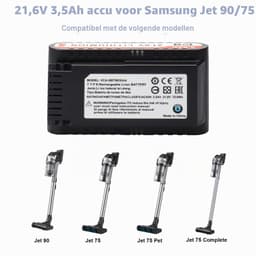 Stofzuigeraccu - 21,6 V - 3,5 Ah - Lithium-ion — thumbnail 3