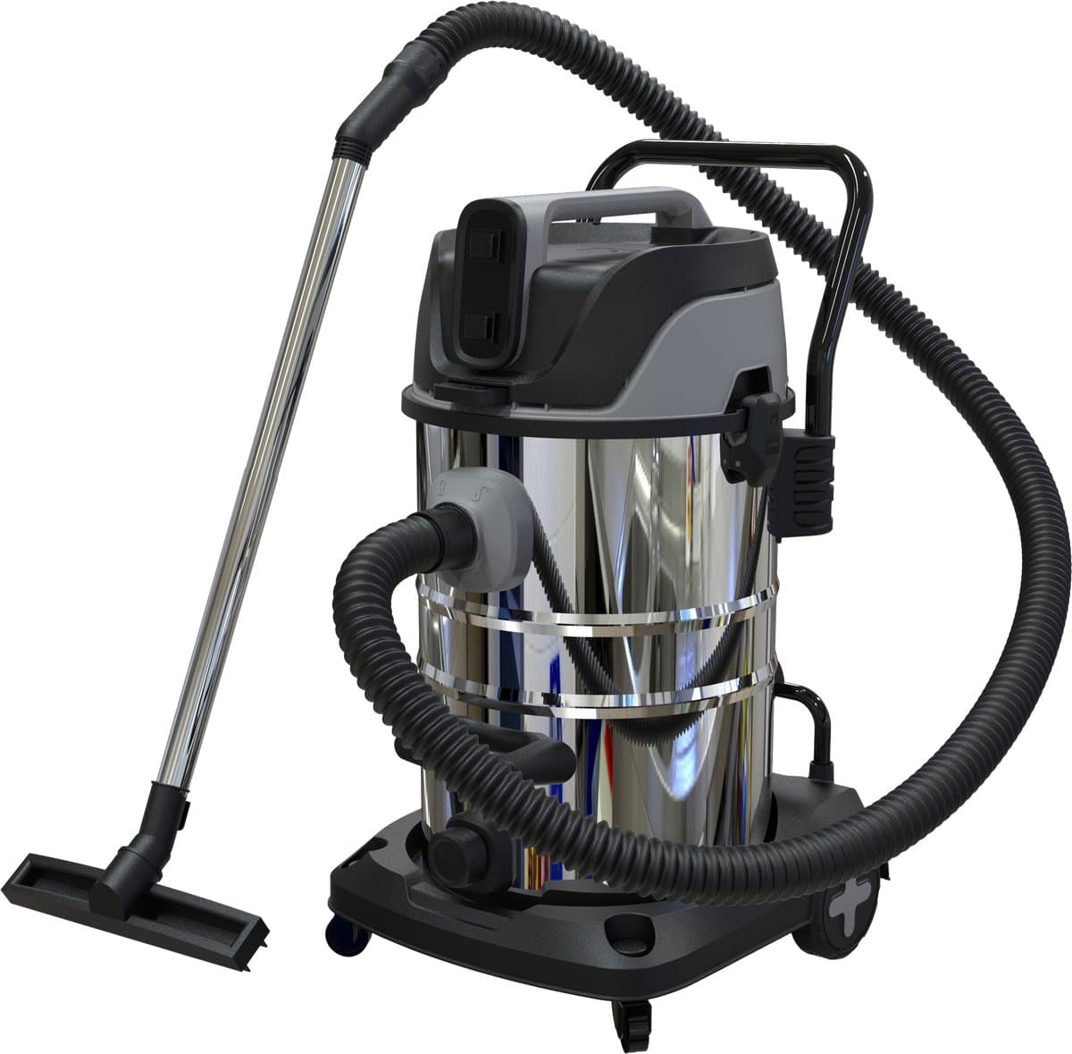 Kremer KR66L NT - Nat/Droog Stofzuiger - Manueel Klopfunctie — afbeelding 1