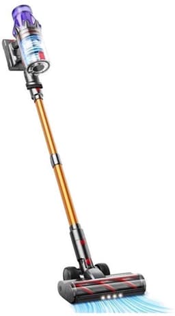 Snoerloze steelstofzuiger - Snoerloze stofzuiger - Stofzuiger - Stokstofzuigers - Stofzuiger - 500W - 50000PA Zuigkracht - met Stofbeker, Uitneembare Batterij — thumbnail 4